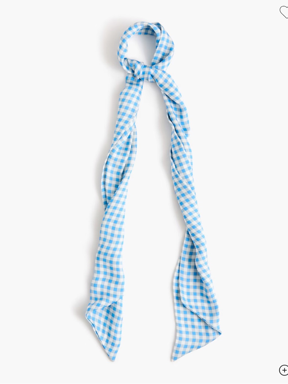 J Crew Factory Silky skinny wrap scarf